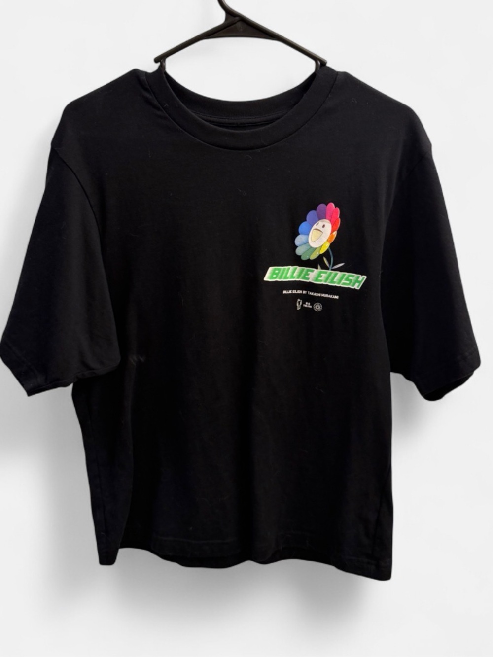 UNIQLO UT Billie Eilish x Takashi Murakami Black T-Shirt XS